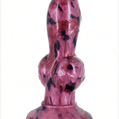 8.6 Inch Realsitc Dog Dildo with Big Kont, Thick Thrusting Silicone Suction Cup Anal Plug Toys for Advancer Women and Men Couples.