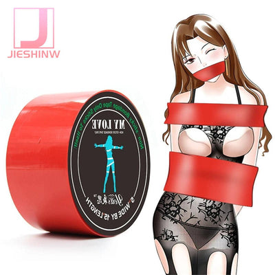 Bdsm Bondage Tape Soft Inviscid Sex Rope Restraints Adult Game SM Toys Chastity Belt Sex Flirting Toy for Couples Siswet