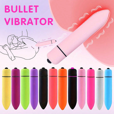 Duiziqian Bullet Vibrator,1pc Bullet Vibrator Vagina Stimulator Massager Mini Adult Massager for Travel Vibrant & Waterproof Dildo Nipple G Spot Vibrator Adult Sex Toys for Women Batteries Couples Christmas New Year Halloween Valentine Day Birthday Gift C