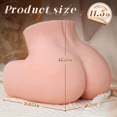 Dual Channel Adult Sex Doll, Realistic Skin Texture, 3D Vagina Anal Texture, Male Penis Stimulator, Male Adult Sex Toys, Tactile Realism