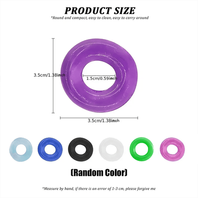 7pcs/Penis Rings, Penis Sets, Penis Trainers, Delayed Ejaculation, High Elasticity Persistent Sex Toys, Male Silicone Cock Rings, Penis Enhancement Erection Male Sex Toys Cock Rings Foreskin Locks Semen Intimate Items (Random Color)