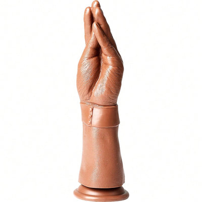 1PC Realistic Hand Dildo Anal Plug: 11 Inch  Fisting Dildo with Powerful Suction Cup - Monster Fat Thick Fist Dildo for Vaginal and Anal Stimulation - Adult Sex Toy for Women's Pleasure