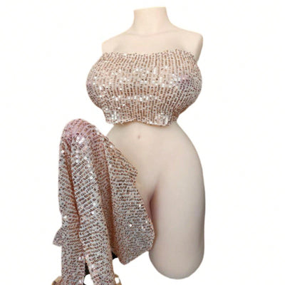 13LB She Male Sex Doll for Women LifelikeTrans Sex Doll Soft Flexible 360° Dildo Sex Doll for Women Reslistic Dildo Sex Doll for Men Big Penis Tight Vaginal Big Boobs Big Butt Insertable Doll