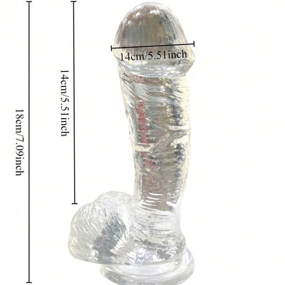 Dildo Realistic Soft Dildo Suction Cup Adult Sex Toys for Women Men,Penis