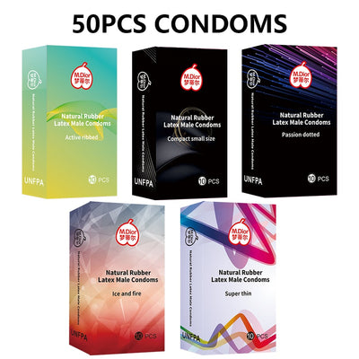 50PCS Ultra Thin Condoms for Ultra Sensitivity, Lubricated Condoms for Men,Latex Condoms for Contraception and STlProtection,Thin Premium LubricatedCondoms,Condoms for Sex Climax Control Extended PleasureCondoms Giving You and Your Partner A Safe and Exci