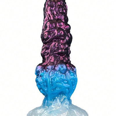 Thick Monster Knotted Dildo, 9'' Safe Silicone Realistic Devil Dog Dildo G Spot Anal Butt Plug Prostate Massager for Women Lesbian and Men Couples Adult Sex Toy