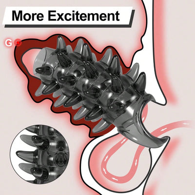 WOSE 1pc Adult Sex Toys Penis Sleeve,Reusable Penis Cock Ring,Soft Elastic Male Penis Sleeve ,Penis Lock Ring,Adult Sex Toys for Men Couples Women Lesbian,Sex Tools,Tool Sex,Couples Lovers Flirting Props,Adult Products,Sex Products,Christmas Halloween Bir