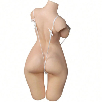 17LB Life Size Sex Doll with Flexible Torso, with Realistic Full Size Body Skin Texture, Soft Butt Big Breasts Pussy Ass Masturbation Hole & Breast Sex, Realistic Adult Male Sex Dolls for Orgasm (Clothes Not Included)