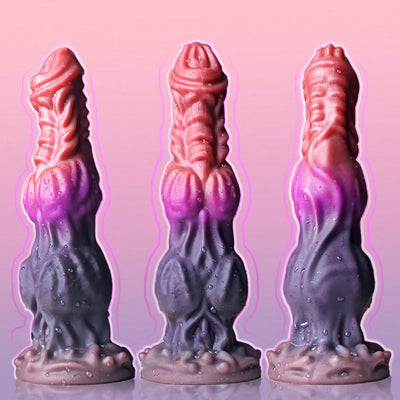 Monster Dildo Horse Dildo with 2 Big Knots Ejaculation By Spraying Water, Huge Dildo Thick Anal Dildo with Strong Suction Cup, Dragon Dildo Dog Knot Dildo for Women Sex, Anal Toys for Men Gay, Adult Toys for Women Men