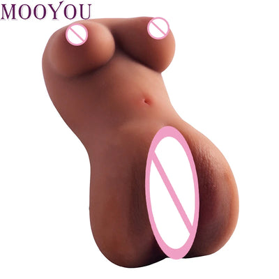 ช่องคลอดแท้18 + อุปกรณ์ช่วยตัวเองชื่อเซ็กซ์ทอย TPE ผิวสีน้ำตาลอุปกรณ์เทียมกระเป๋าจิ๋มสินค้าผู้ใหญ่เซ็กซ์ทอย S