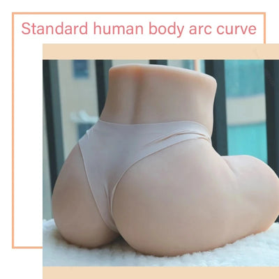 ของเล่น18ชิ้นสำหรับผู้ใหญ่ก้นเด้งเซ็กซี่สมจริงอุปกรณ์ช่วยตัวเองสำหรับผู้ชาย Suxual ตุ๊กตาสองช่อง