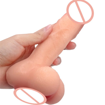 2 in 1 Realistic Masturbator Female Male Dildo Penis Masturbation Cup Adult G Spot Anal Plug Real Vaginal Sex Toys for Couples