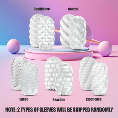 SVAKOM Hedy X Egg Men Masturbers Sex Toys Male Masturbators Sleeve Stroker Adult Toy for Mens Masturbation Orgasm Pleasure