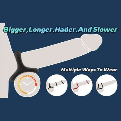 ห่วงรัดอวัยวะเพศชายทำจากซิลิโคนสำหรับเซ็กซ์ทอยผู้ใหญ่ที่แข็งแรงทนทานเนื้อนุ่มเป็นพิเศษ