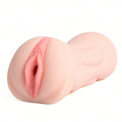 3 in 1 Pocket Pussy Male Masturbators with Lifelike Face, Sex Doll with Realistic Textured Mouth Vagina and Tight Anus, Masturbator Deep Throat Oral Adult Sex Toys for Men Masturbation(Flesh-Colored)