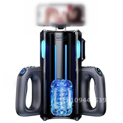 Leten Thrusting-Pro Automatic Telescopic 12cm Thrusting Vagina Masturbation Sex Toy Powerful High Speed Male Masturbator