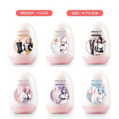 Mini Cup Silicone Masturbator Egg Portable Male Egg Adult Pornographic Toy Sucking Penis Stimulating Exercise Machine Sex Toy