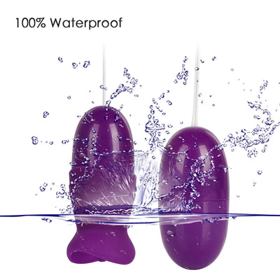 Multi-Speed ลิ้นช่องปาก Licking Vibrator USB ไข่สั่น G-Spot ช่องคลอดนวด Clitoris Stimulator เซ็กส์ทอยสำหรับผู้หญิง Sex Shop