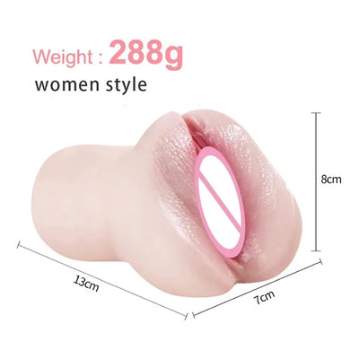 QINGAI Sex Toys 4D Masturbation Aircraft Cup Master of Penile Sensitivity Training Sex Butter Vagina Adult Erotica Products 18+