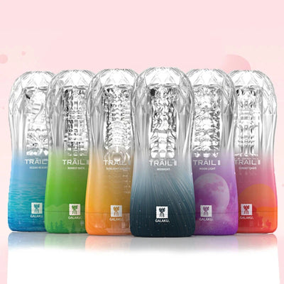 Reusable Male Masturbator Soft Pussy Sex Toys Transparent Vagina Adult Endurance Exercise Sex Products Vacuum Pocket Cup for Men