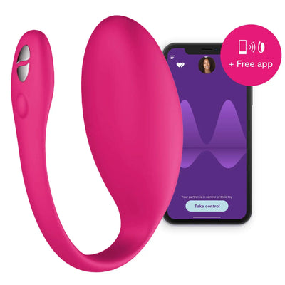We-Vibe Jive Wearable G-Spot and Clitoral Stimulator Smart Toy Vibrator, Electric Pink