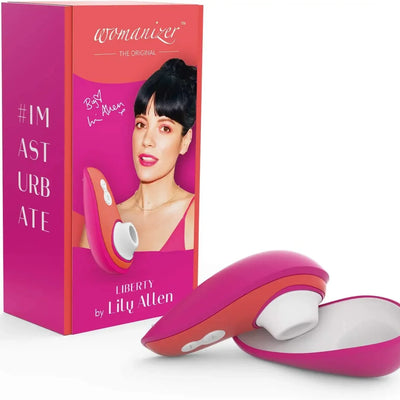 Womanizer Liberty Clitoral Sucking Vibrator Clitoral Sucking Toy for Women 6 Frequency Clitoral Orgasm Stimulation Massager