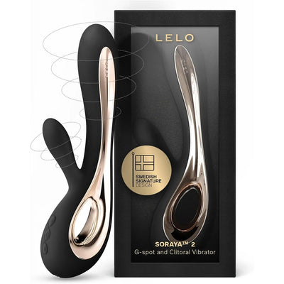 LELO SORAYA 2 Rabbit Vibrator for Women Rabbit Sex Toy,Vibe for Clitoral and G Spot Pleasure,Waterproof&Wireless, Adult Sex Toys