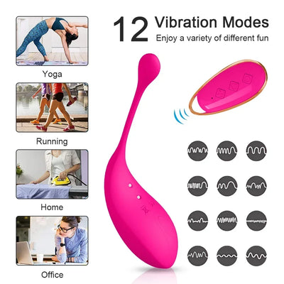 นวดVibratorรักไข่Clitoris Stimulator Masturbator G Spotช่องคลอดลูกVibratingไข่ของเล่นสําหรับผู้ใหญ่ผู้หญิงคู่