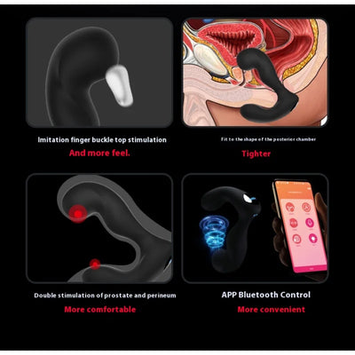 Svakom Svakom Ekai Iker Prostate Massager Male Masturbation Vibrating Vestibule Anal Plug Anal Sex Masturbator Eroticism