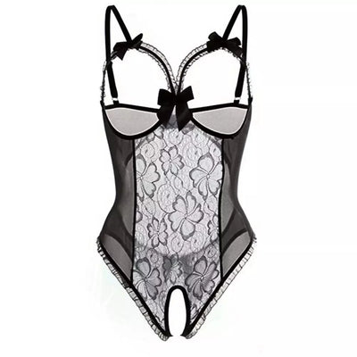 Sexy Lingerie Woman Porno Lingerie for Sex Open Crotch Erotic Underwear Babydoll Plus Size Mujer Lace Costume Sexi Apparel