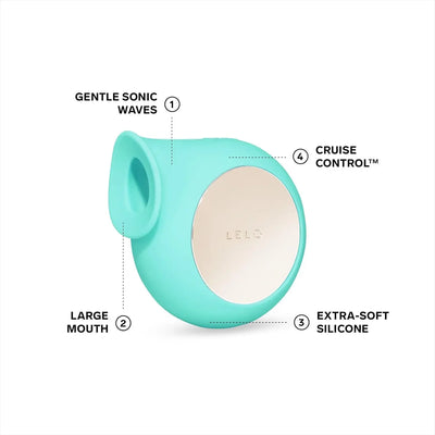 LELO SILA Cruise Suction Vibrator, Clit Sucking Toy for Woman, Clitoris Stimulator with Waterproof Design, Suction Sex Toy