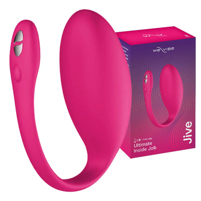 We-Vibe Jive Wearable G-Spot and Clitoral Stimulator Smart Toy Vibrator, Electric Pink