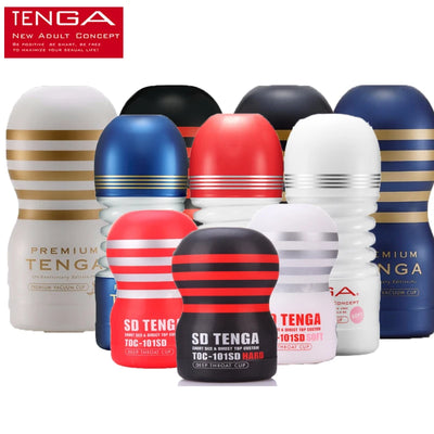 TENGA Male Masturbator Cup Sexy Pocket Operation Pressure Controller Vacuum Sucking Masturbation Soft Silicone Sex Toy for Adult