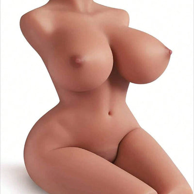 Full Size Sex Doll for Men 38LB Life Size Torso Sex Doll Adult Sex Toy with Big Boobs Vagina Anal, Silicone TPE Lifelike Female Adult Sex Toys, Full Body Love Dolls for Men Male Masturbator