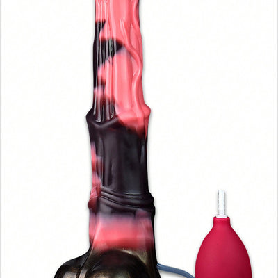 12 Inch Realistic Horse Dildo, Long Pink Animal Dildo Huge Thick Dildo Anal Toy with Suction Cup, Big Silicone Adult Toy for Men and Women Couples