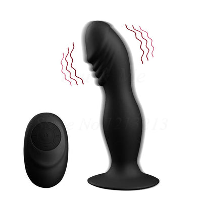 Wireless Remote Anal Dildo 10 Speeds Vibrator Male Prostate Massager G-spot Stimulator Usb Charging Anal Penis Vibrator Sex Toys