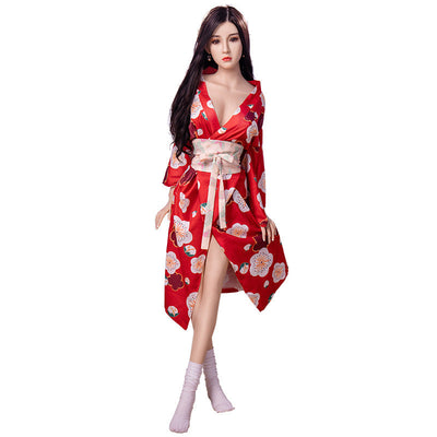 New Full Entity Sex Doll Simulation Human Beauty Silicone Non-inflatable Gun Stand Male Adult Sex Maid Robot