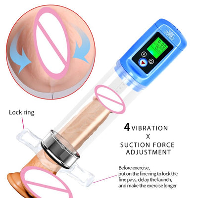 Electric Penis Pump Sex Toys for Men USB Charging Automatic Penis Extender Vacuum Pump Penile Enlarger Erection Male Masturbator