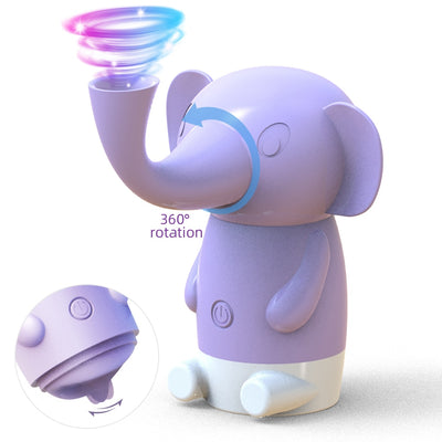 Elephant Sucker Sex Shop Sucking Nipple Massager Tongue Licking Clit Stimulator Female Masturbator Erotic Sex Toys for Couple