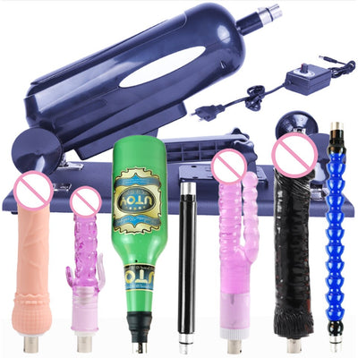 Fredorch Automatic Telescopic Sex Machine Thrust Dildo Machine with Big Dildo for Men and Women Masturbation Sex Toys