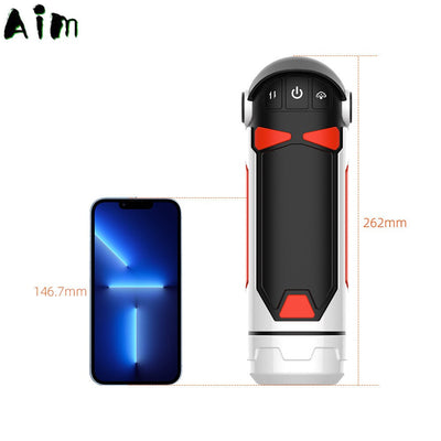 Fully Automatic Aircraft Cup Intelligent Heating and Retractable Male Masturbation Masturbator Adult Sex Toys
