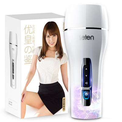 Leten Thunder Storm Youhuangjian Bodono Dressing Full Feeling Electric Men's Masturbation Clip Suction Aircraft Cup