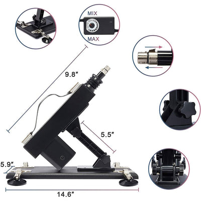 ROUGH BEAST Popular Sex Machines for Woman Masturbating Pumping Sex Gun Adjustable Speed Love Machine for Women，Sex Toys