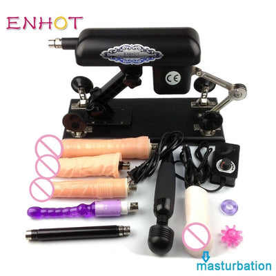 Upgrade Affordable Sex Machine for Men and Women Automatic Masturbation Machine Love Robot with Magic Wand Big Dildo Papi