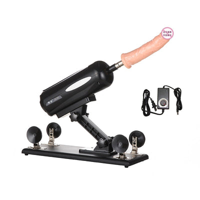 Women's Full-automatic Telescopic Gun Machine Husband and Wife Sex Products Simulation Dildo Adult Masturbation Device